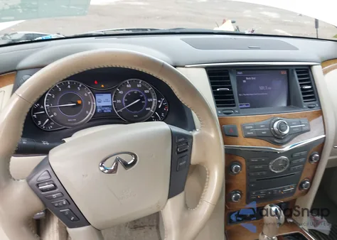 2013 Infiniti Qx56 from USA, damaged, VIN JN8AZ2NE0D9041096